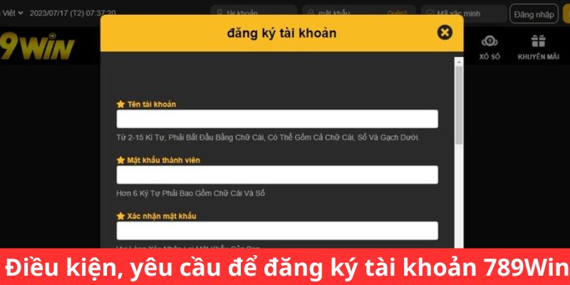 Hướng Dẫn Đăng Ký Tài Khoản 789WIN - Cẩm Nang Từ A - Z