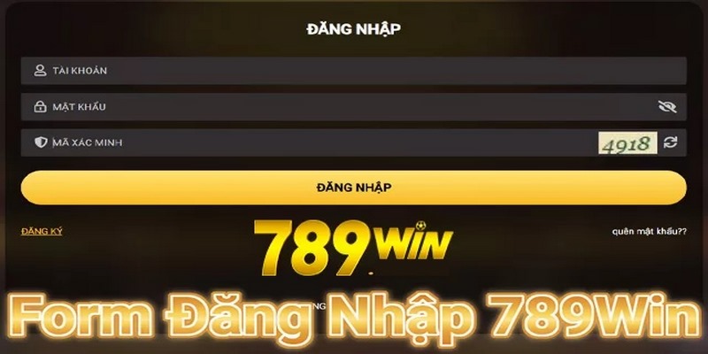 Hướng Dẫn Đăng Nhập 789WIN Đơn Giản Nhanh Chóng Cho Newbie